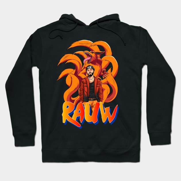 Reggaeton Fox Hoodie by liomal